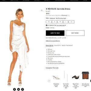 Elliatt X Revolve Jacinda Dress - Wedding rehearsal dinner/bachelorette dress